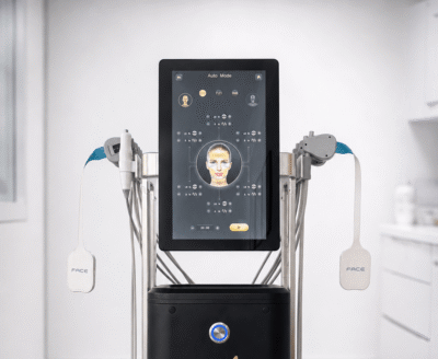 WA Face professional facial treatment system for aesthetic clinics, shown from the front