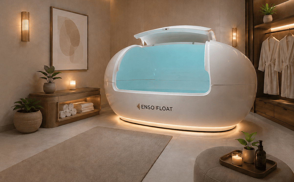ENSO Float commercial float tank for wellness centres, spas and recovery facilities