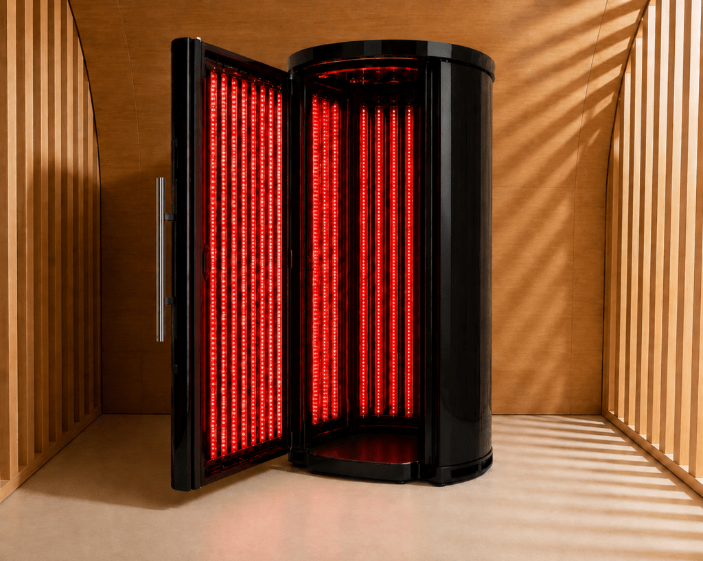 ENSO Red commercial red light therapy system for wellness and recovery facilities