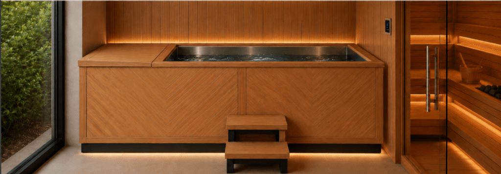 ENSO Ice commercial ice bath for wellness, fitness and recovery facilities