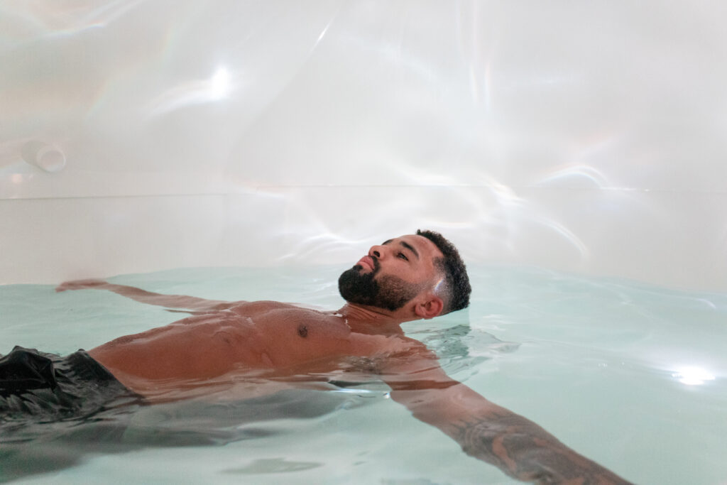 ENSO Float commercial float tank for wellness centres, spas and recovery facilities, positioned in a professional clinic or wellness facility