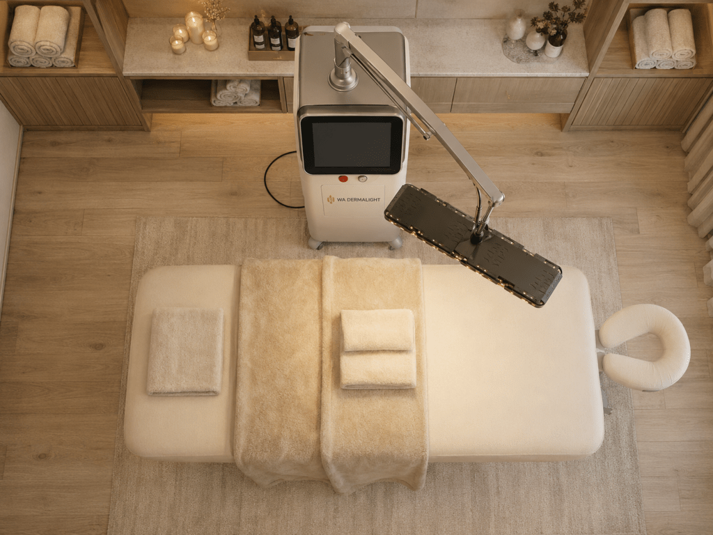 WA DermaLight professional LED light therapy system for aesthetic clinics