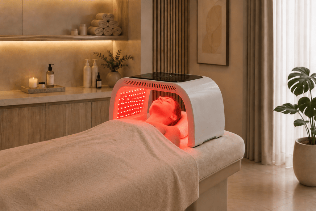 WA DermaLight professional LED light therapy system for aesthetic clinics