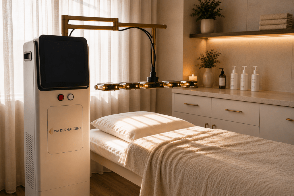 WA DermaLight professional LED light therapy system for aesthetic clinics